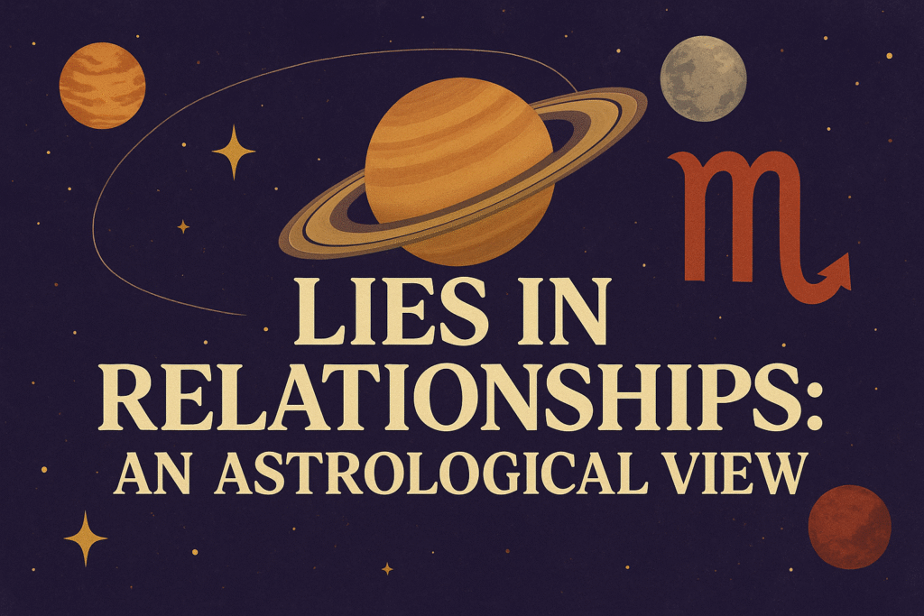 Relationship and lies in it