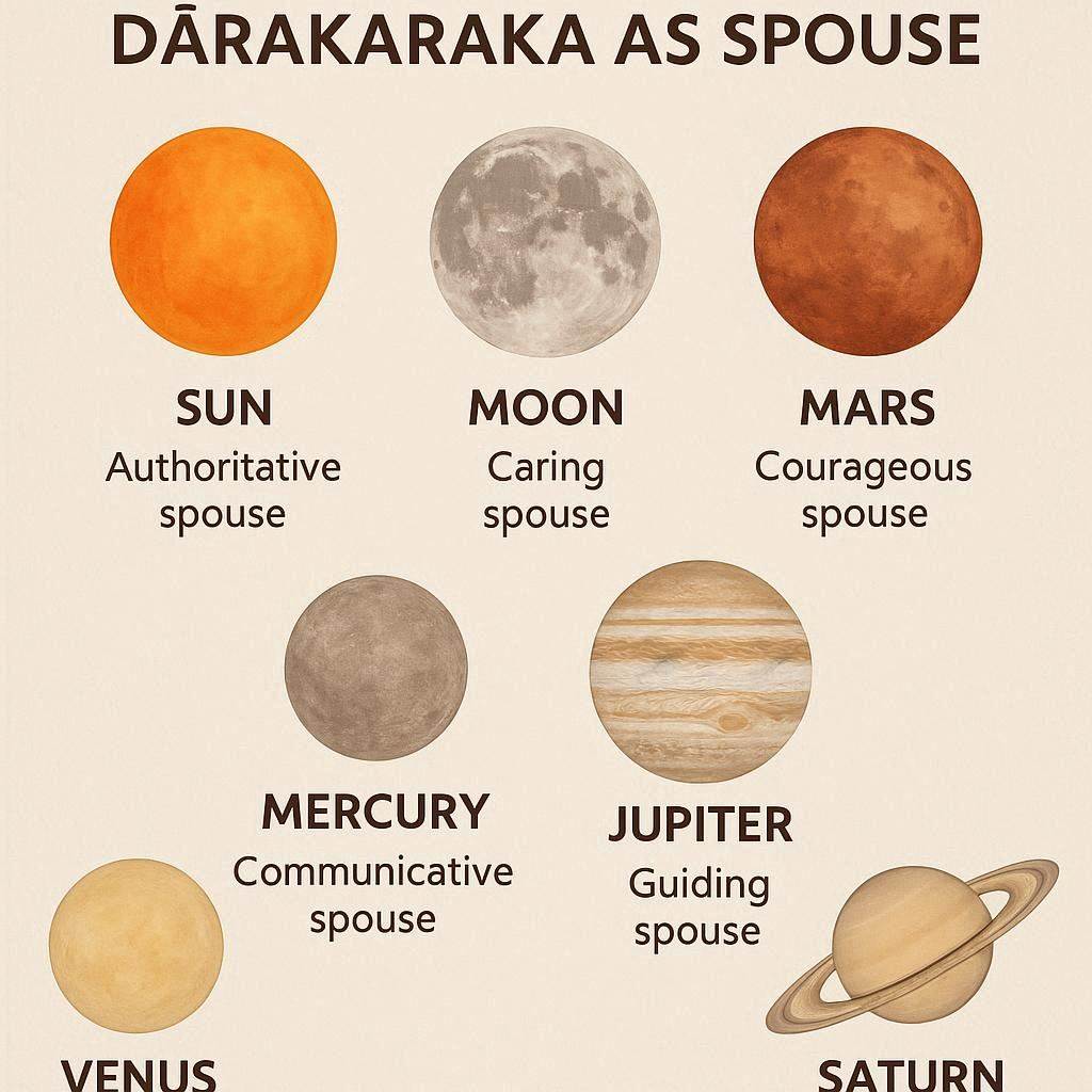 "Darakaraka - Your Spouse's Planet"